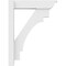 Ekena Millwork Merced Architectural Grade PVC Outlooker with Traditional Ends, 5"W X 18"D X 24"H OUTP05X18X24MRC01 - alternate 4